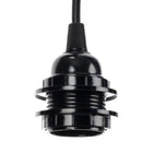 Fitting Lamps - Black in metal — handmade luxury ceiling light curated by Laiyahome — view 2