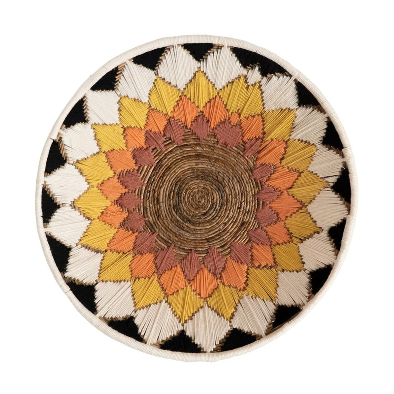 Kalimantan Wall Décor 4 - 76 cm – cotton textile wall décor in multicolour – product view 1