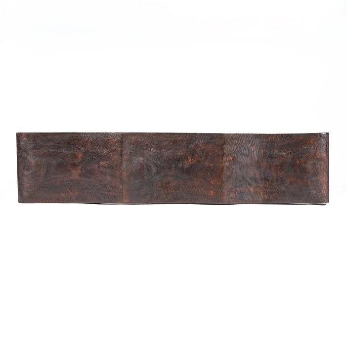 The Center Piece Bench - Dark Walnut