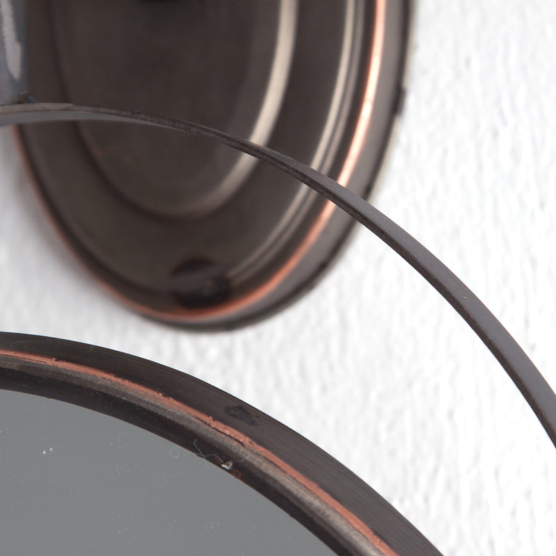 The Reken Mirror — industrial mirror in solid iron from Laiyahome