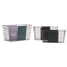 The Dashael Clothes Basket (Set of 3) — vintage decorative box in solid iron from Laiyahome