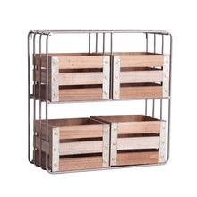 The Yeovil Bookcase — industrial accent piece in engineered wood with veneer finish from Laiyahome