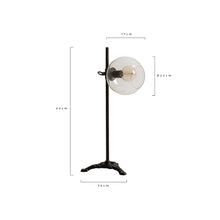 The Flessie Table Lamp — industrial table lamp in solid iron from Laiyahome