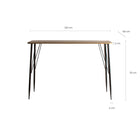 The Reken Desk — vintage desk in solid iron from Laiyahome