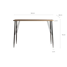 The Reken Desk — vintage desk in solid iron from Laiyahome