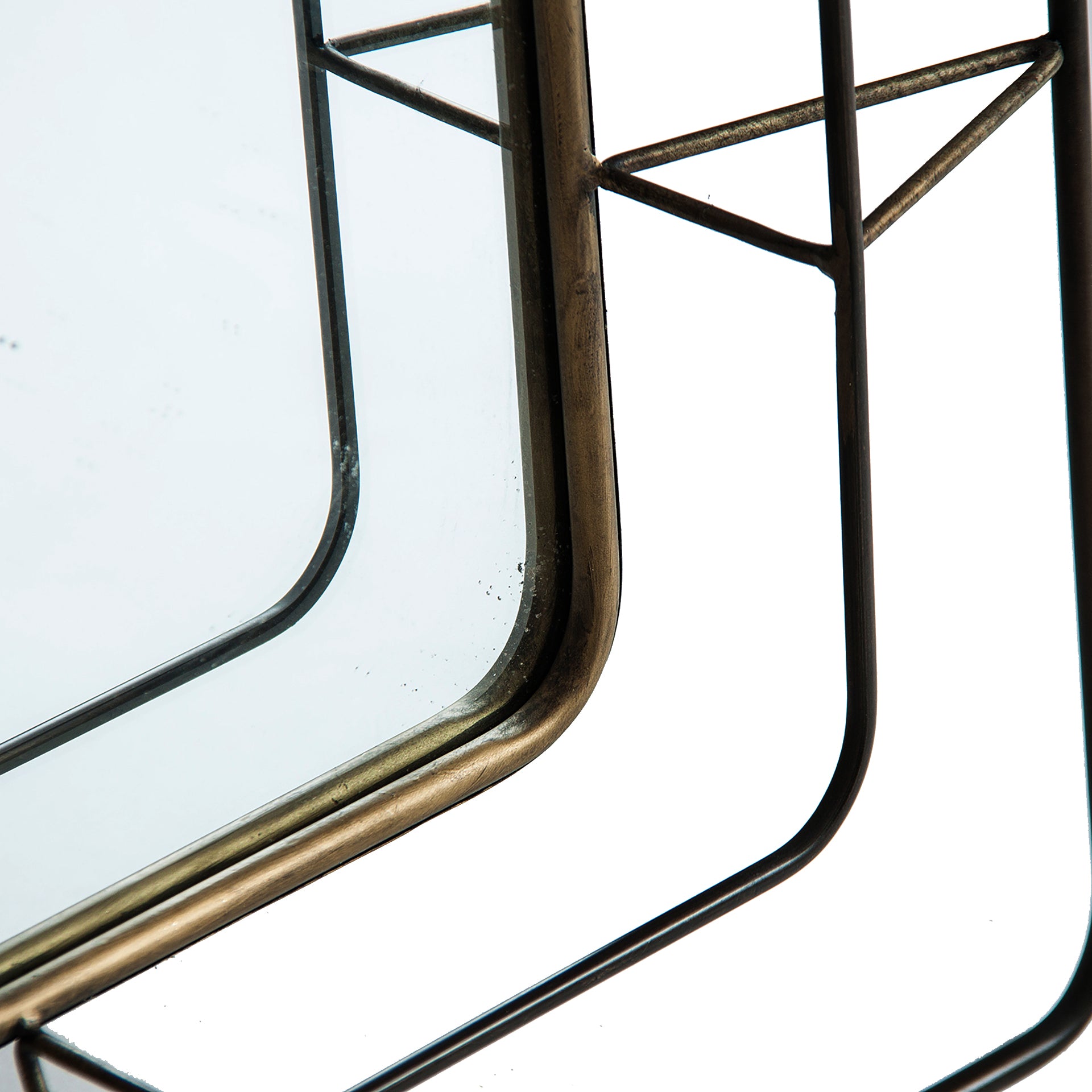 The Veresa Mirror — Art Deco mirror in solid iron from Laiyahome