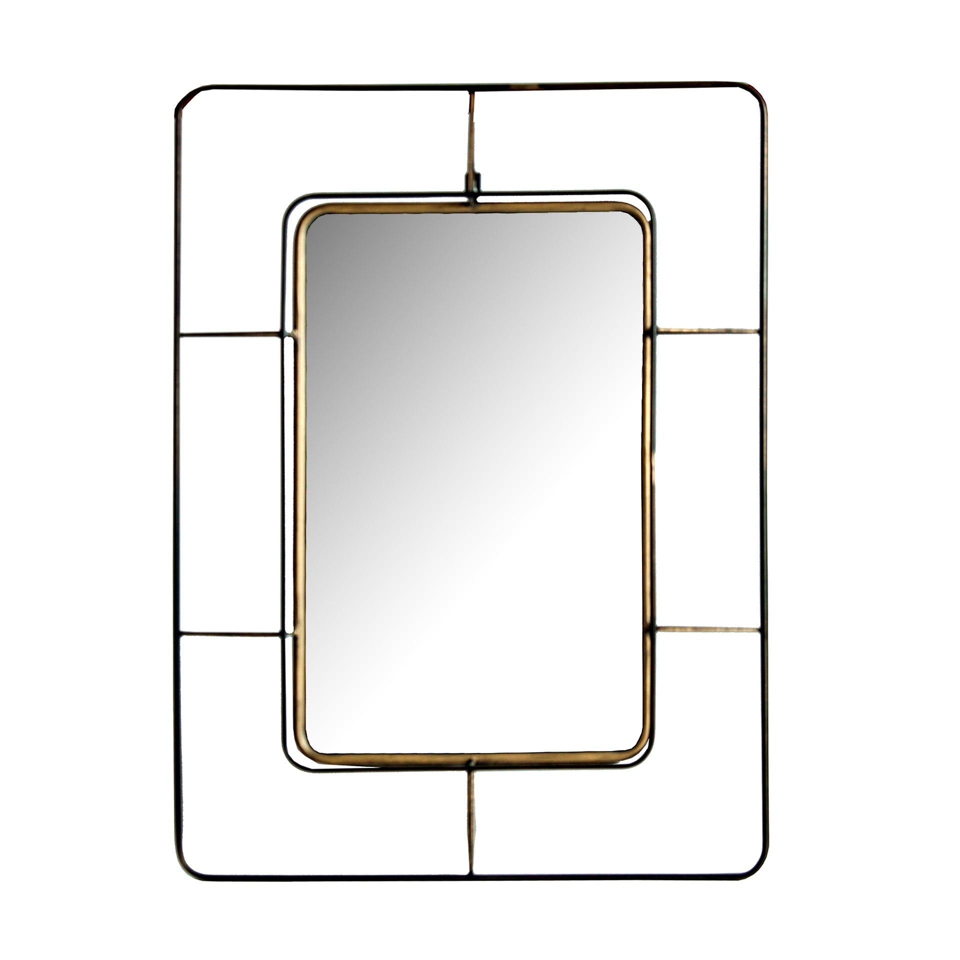 The Veresa Mirror — Art Deco mirror in solid iron from Laiyahome