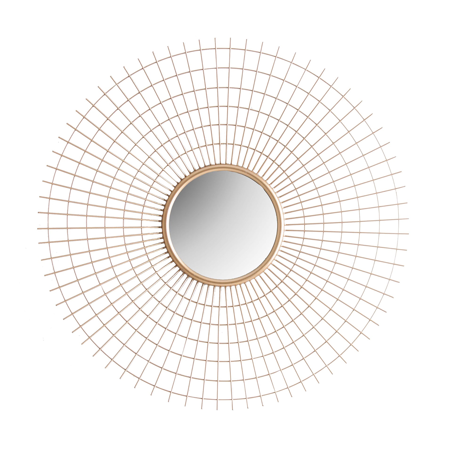 The Fidele Mirror — Art Deco mirror in solid iron from Laiyahome