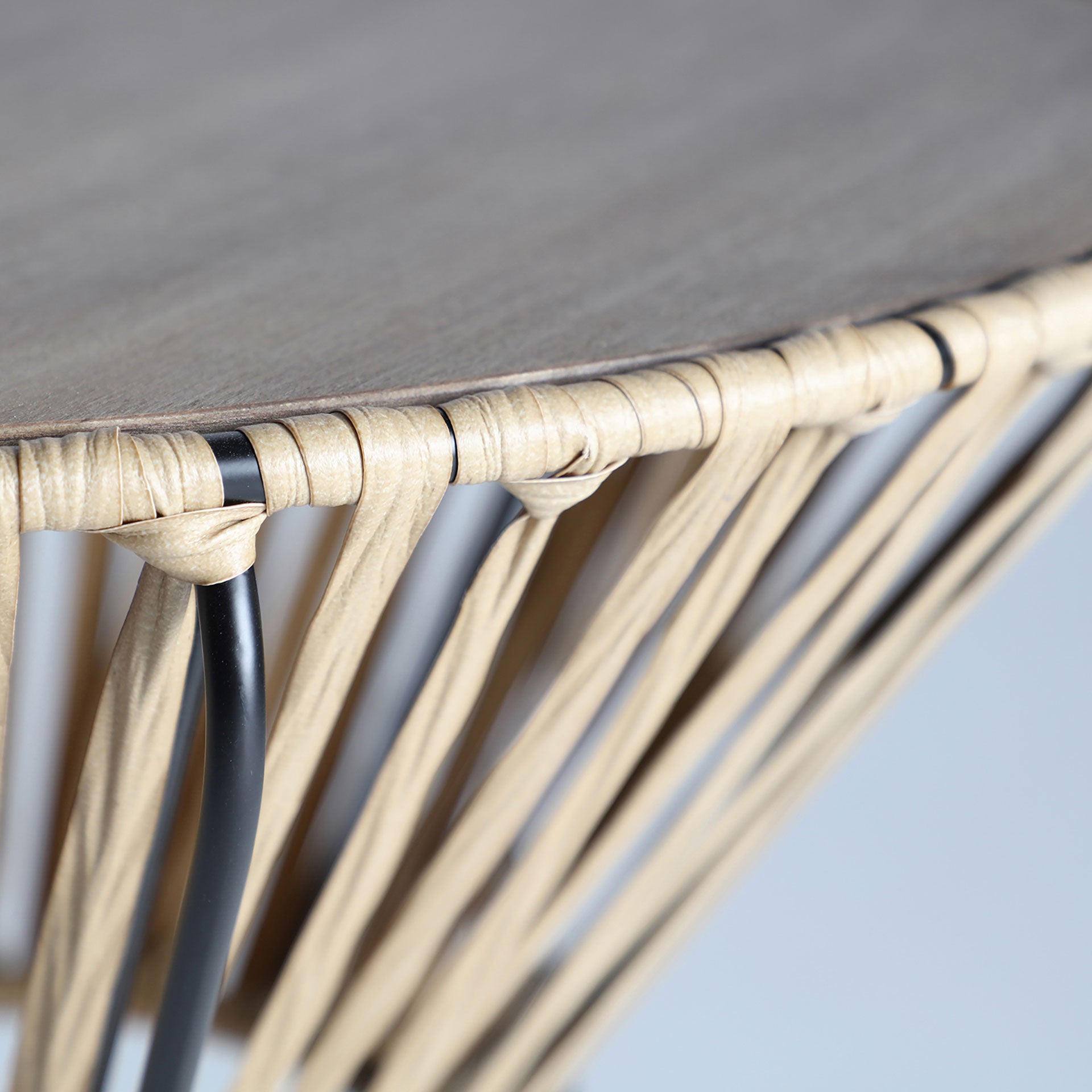 The Meze Side Table — colonial-modern side table in solid iron from Laiyahome