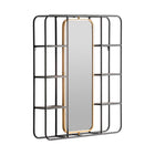 The Varese Mirror — industrial mirror in solid iron from Laiyahome