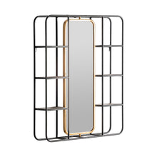 The Varese Mirror — industrial mirror in solid iron from Laiyahome