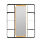The Varese Mirror — industrial mirror in solid iron from Laiyahome