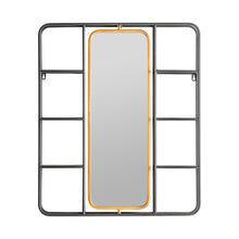 The Varese Mirror — industrial mirror in solid iron from Laiyahome