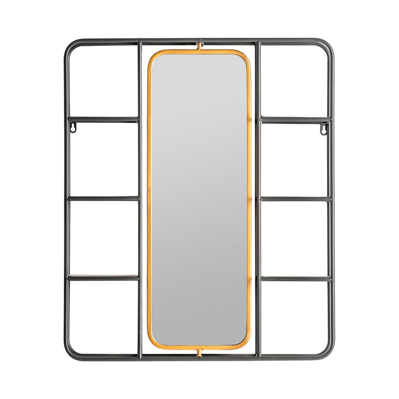 The Varese Mirror — industrial mirror in solid iron from Laiyahome