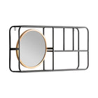 The Varese Mirror — industrial mirror in solid iron from Laiyahome