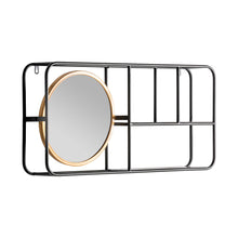 The Varese Mirror — industrial mirror in solid iron from Laiyahome