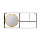 The Varese Mirror — industrial mirror in solid iron from Laiyahome