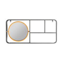 The Varese Mirror — industrial mirror in solid iron from Laiyahome