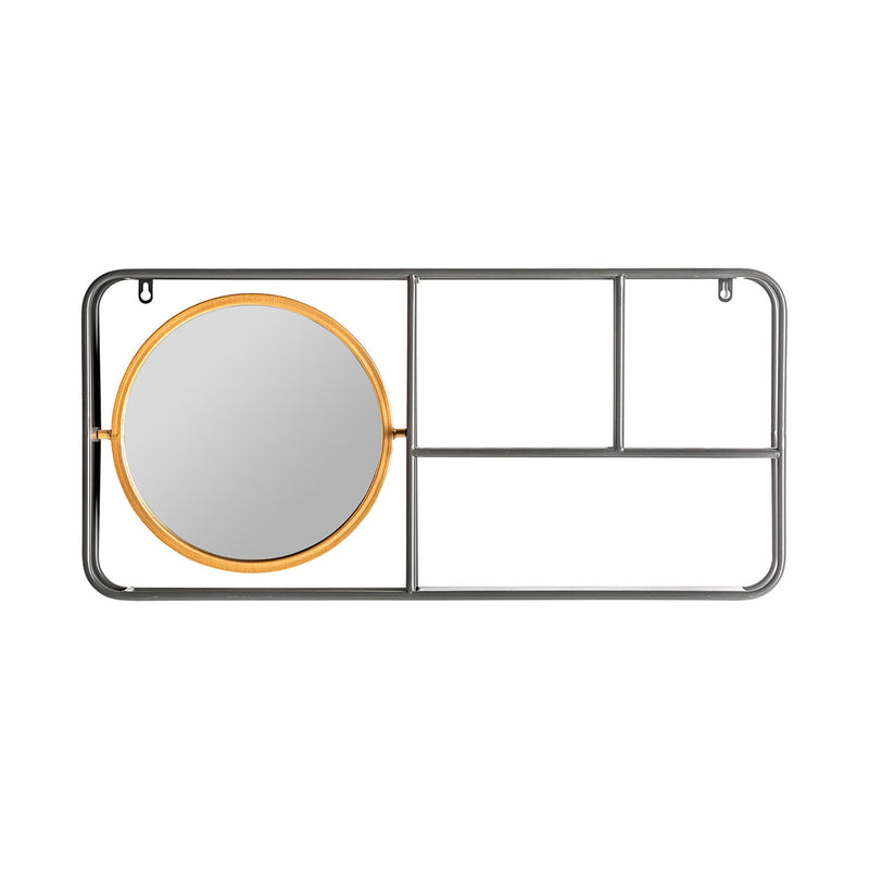 The Varese Mirror — industrial mirror in solid iron from Laiyahome