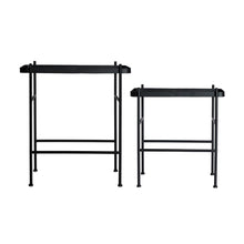 The Devich Side Table (Set of 2) — industrial side table in solid iron from Laiyahome