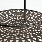 The Ivrea Side Table — industrial side table in solid iron from Laiyahome