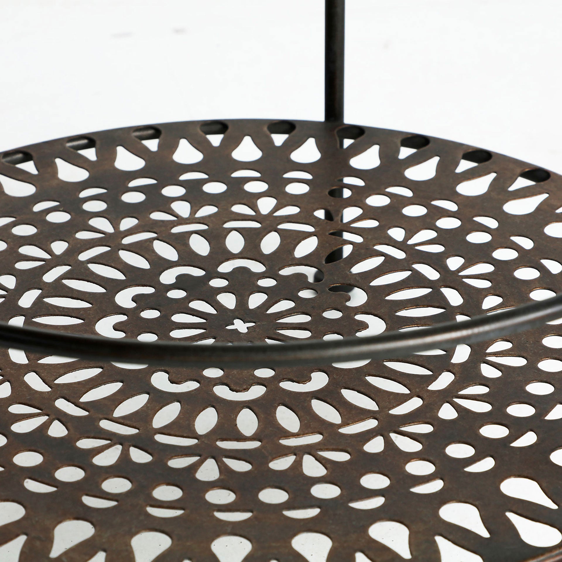The Ivrea Side Table — industrial side table in solid iron from Laiyahome
