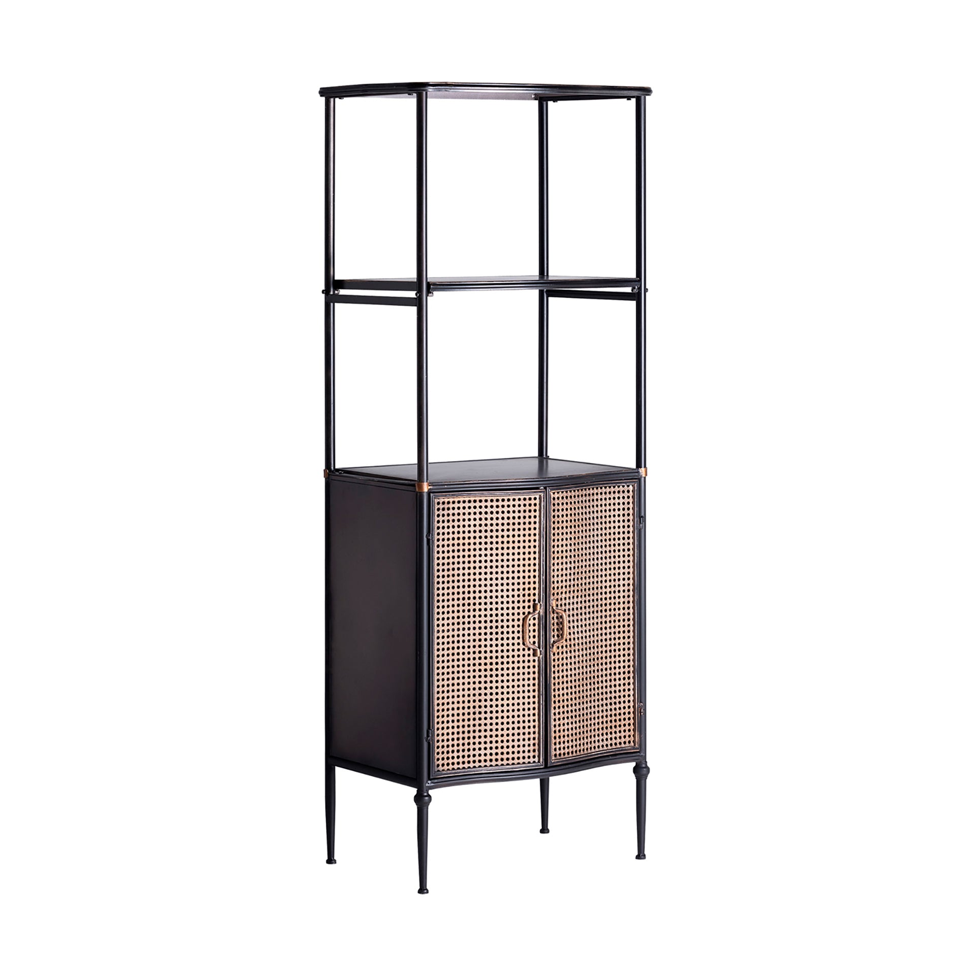 The Elstob Bookcase — industrial bookcase in solid iron from Laiyahome
