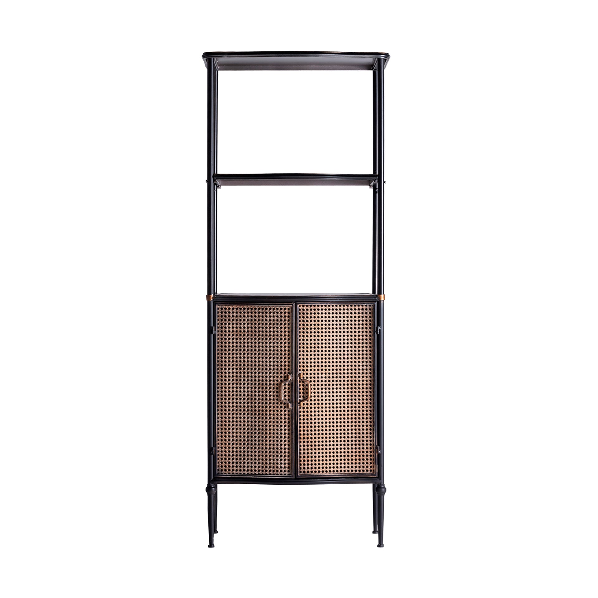 The Elstob Bookcase — industrial bookcase in solid iron from Laiyahome