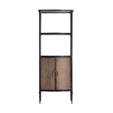 The Elstob Bookcase — industrial bookcase in solid iron from Laiyahome