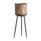 The Bream Plant Pot — Art Deco planter in solid iron from Laiyahome