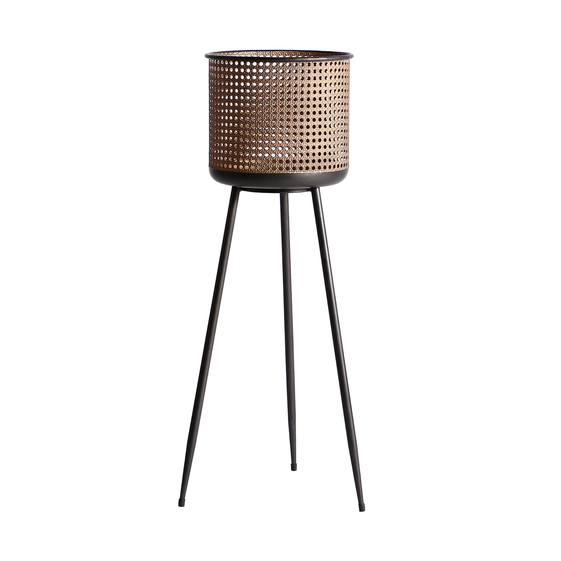The Bream Plant Pot — Art Deco planter in solid iron from Laiyahome