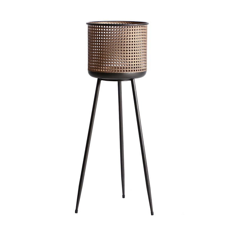 The Bream Plant Pot — Art Deco planter in solid iron from Laiyahome