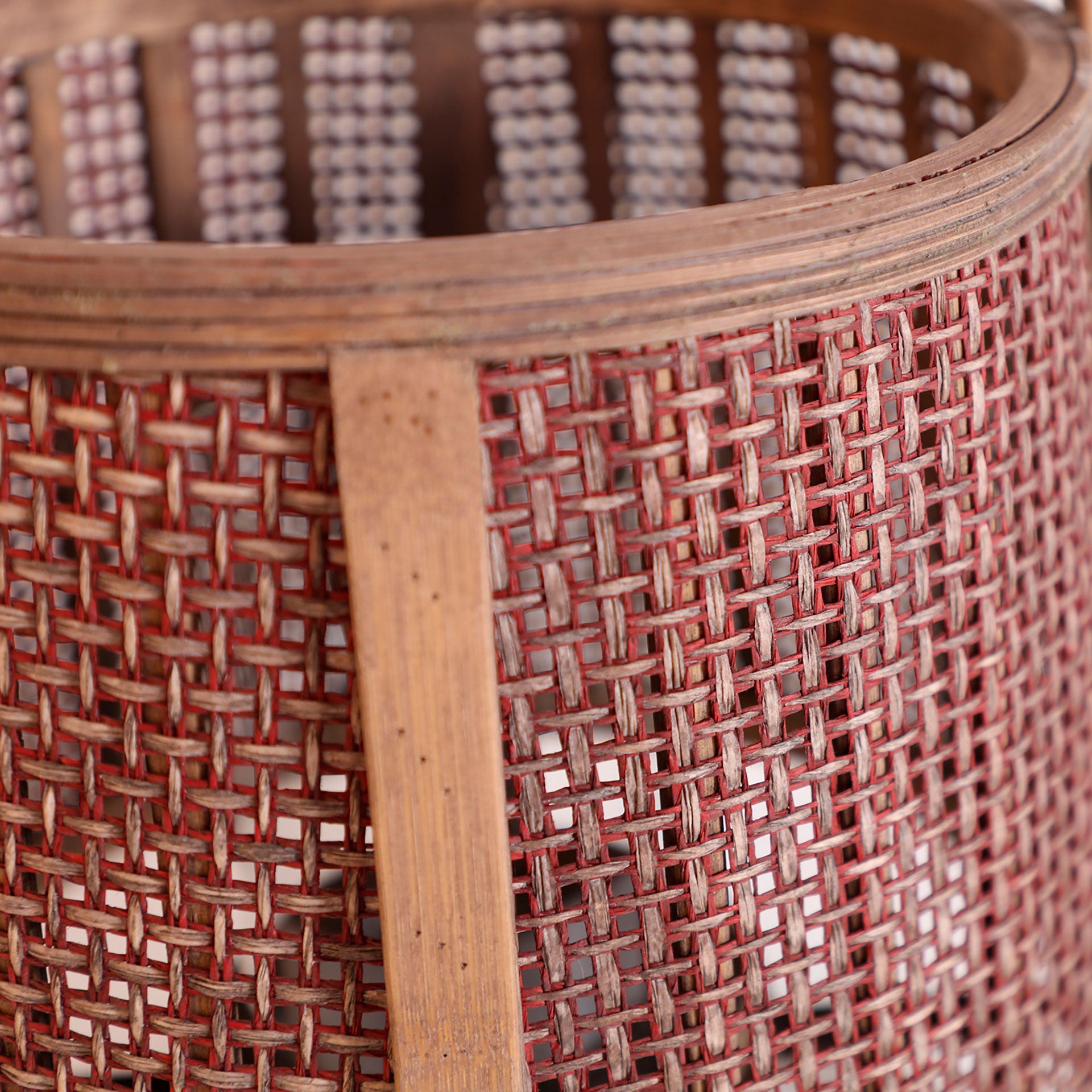 The Bled Candle Holder — boho-modern candle holder in natural bamboo from Laiyahome