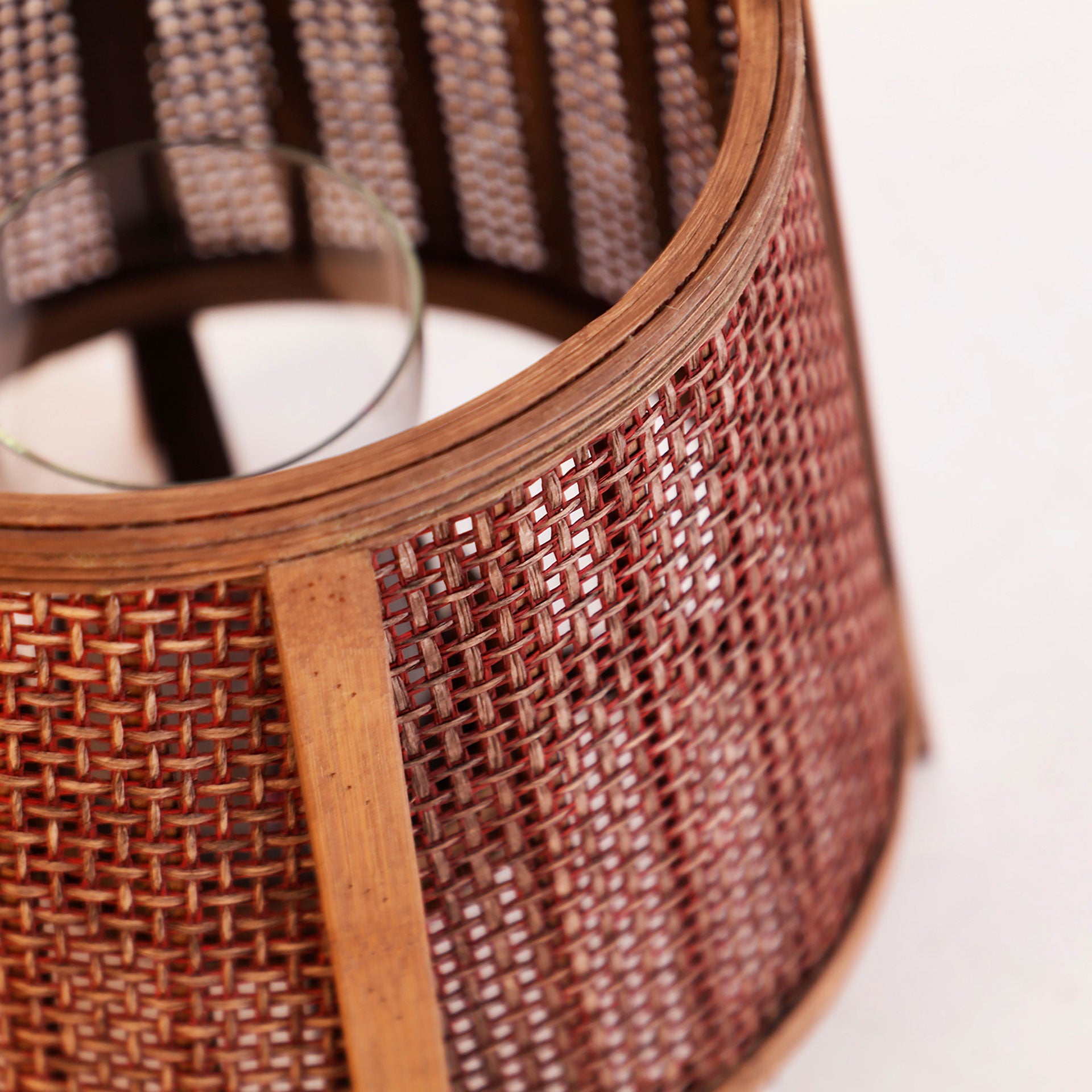 The Bled Candle Holder — boho-modern candle holder in natural bamboo from Laiyahome