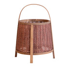 The Bled Candle Holder — boho-modern candle holder in natural bamboo from Laiyahome