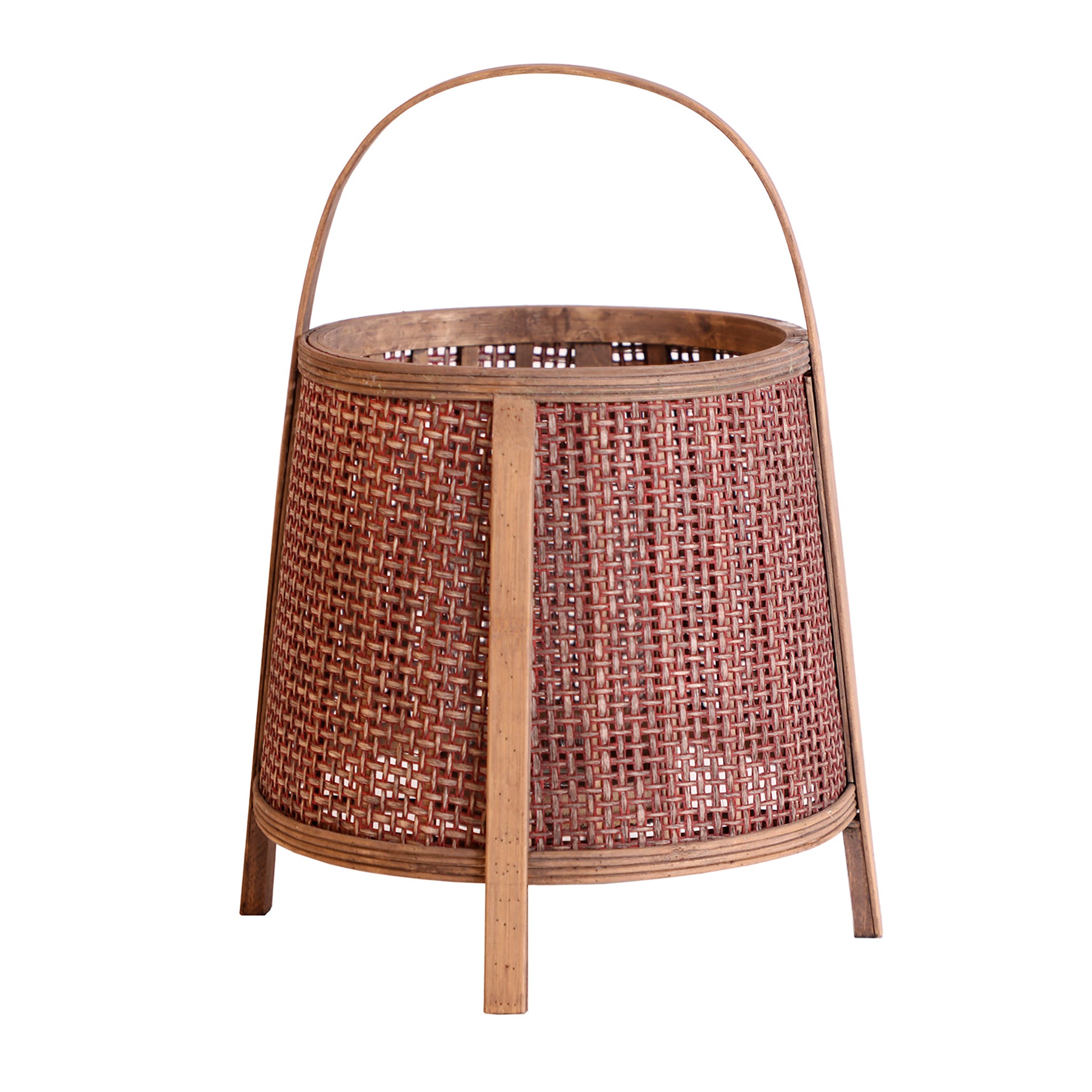 The Bled Candle Holder — boho-modern candle holder in natural bamboo from Laiyahome