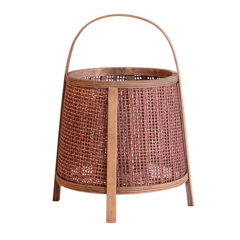 The Bled Candle Holder — boho-modern candle holder in natural bamboo from Laiyahome