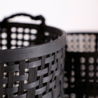 The Kaleshe Clothes Basket (Set of 2) — boho-modern basket in natural bamboo from Laiyahome