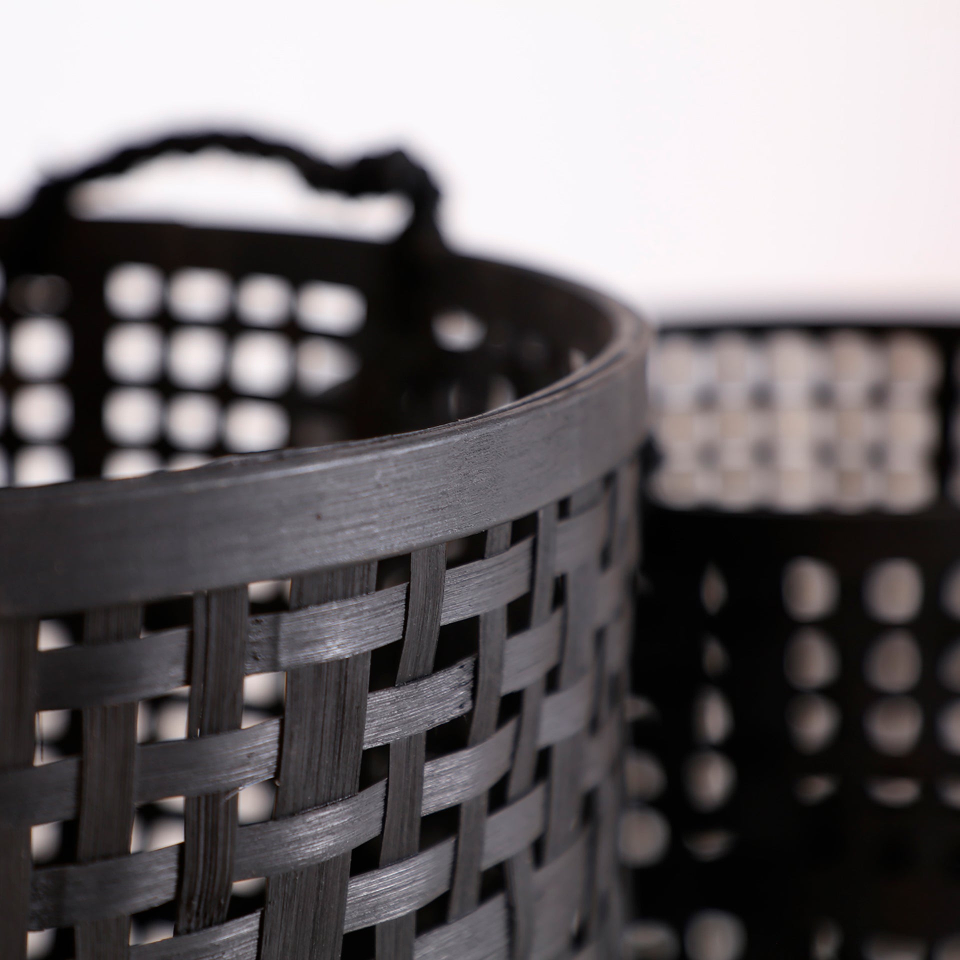 The Kaleshe Clothes Basket (Set of 2) — boho-modern basket in natural bamboo from Laiyahome
