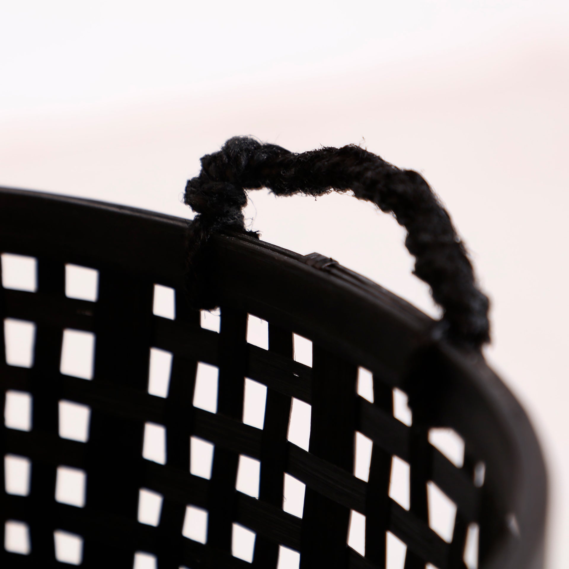 The Kaleshe Clothes Basket (Set of 2) — boho-modern basket in natural bamboo from Laiyahome