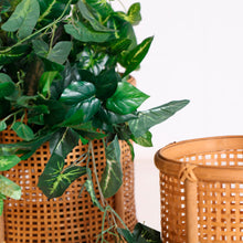 The Arteaga Plant Pot (Set of 2) — boho-modern planter in natural bamboo from Laiyahome