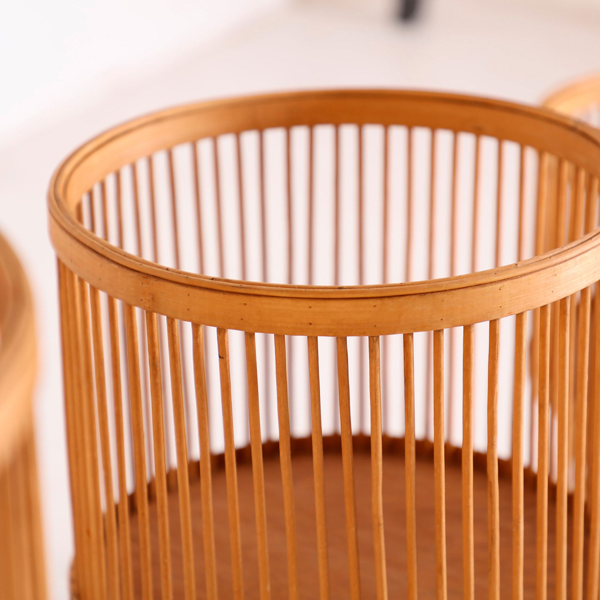 The Arteaga Plant Pot (Set of 3) — boho-modern planter in natural bamboo from Laiyahome