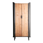 The Briec Wardrobe — industrial cabinet in solid fir wood from Laiyahome