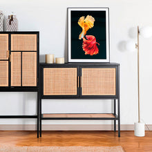 The Elka Wall Art (Set of 2) — contemporary wall art in engineered wood with veneer finish from Laiyahome