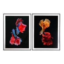 The Elka Wall Art (Set of 2) — contemporary wall art in engineered wood with veneer finish from Laiyahome