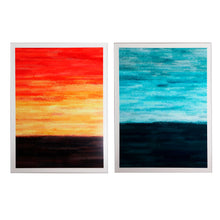 The Halina Wall Art (Set of 2) — contemporary wall art in stretched canvas from Laiyahome