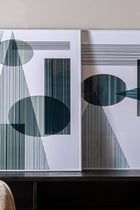 The Melka Wall Art (Set of 2) — contemporary wall art in engineered wood with veneer finish from Laiyahome