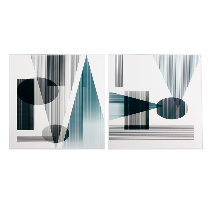 The Melka Wall Art (Set of 2) — contemporary wall art in engineered wood with veneer finish from Laiyahome