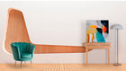 The Krysta Wall Art (Set of 2) — contemporary wall art in engineered wood with veneer finish from Laiyahome