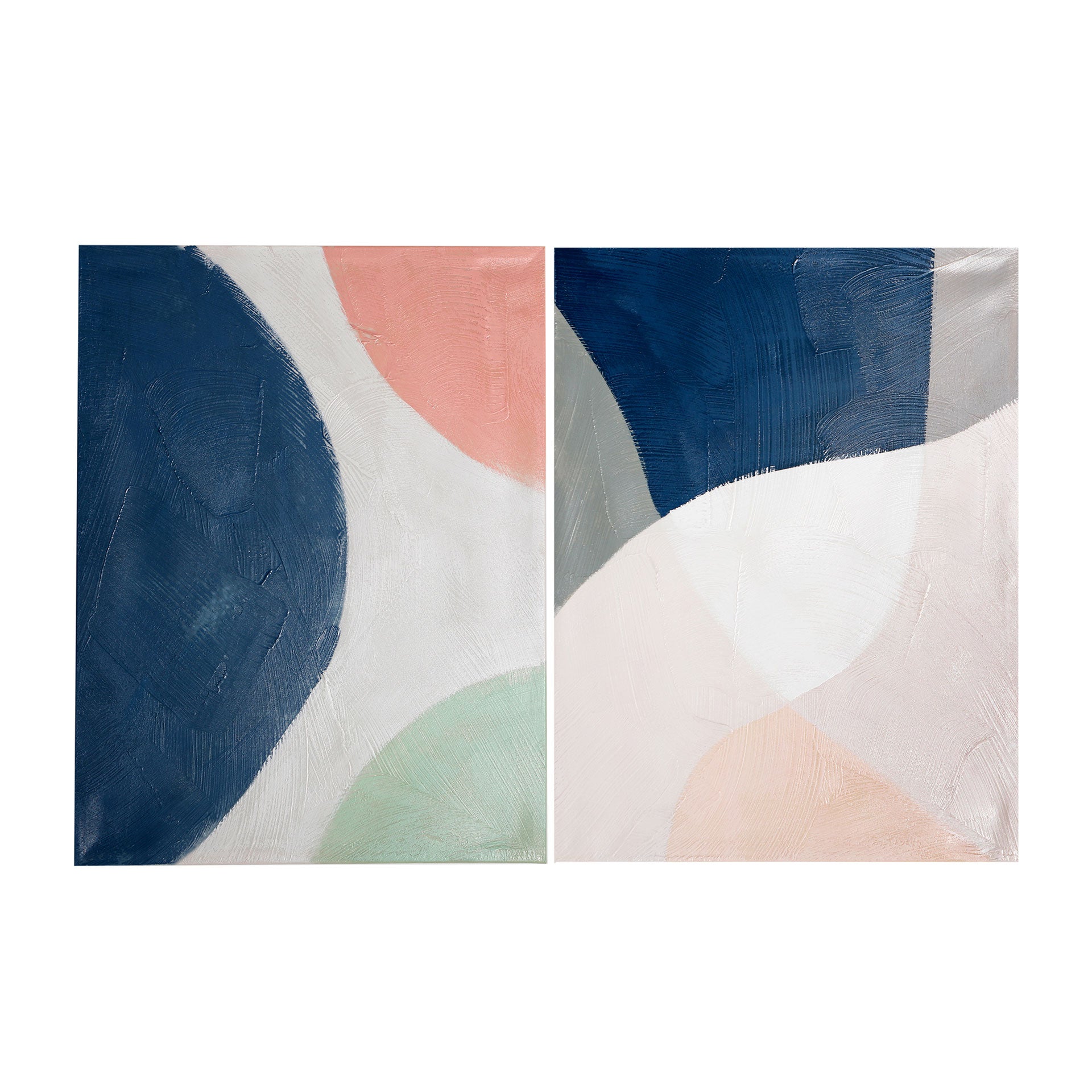 The Gizela Canvas (Set of 2) — contemporary wall art in stretched canvas from Laiyahome